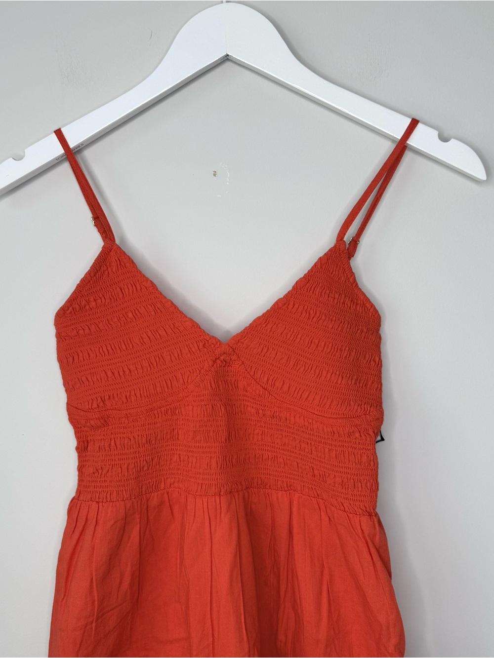 Billabong | NWT Orange Cotton Such a Trip Dress Size Small - Picture 2 of 7
